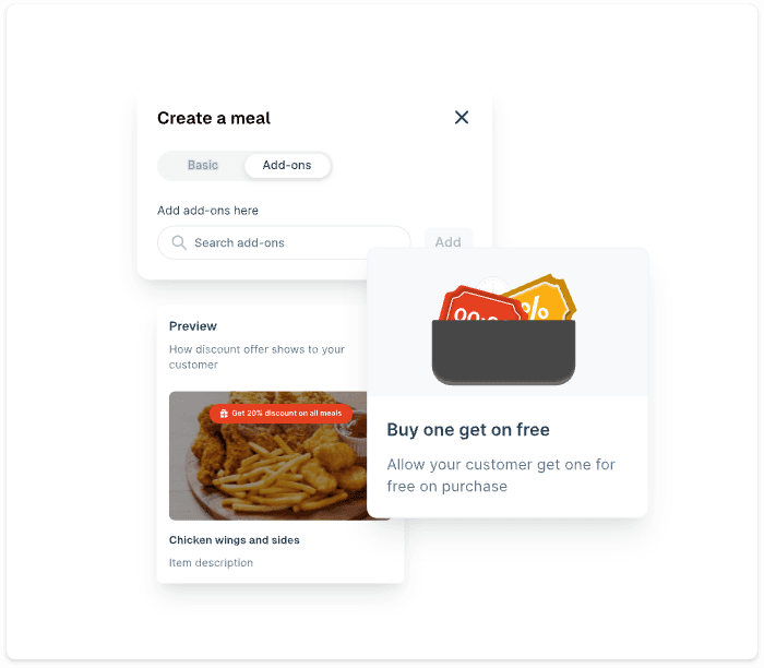 Top-notch meal and logistics for B2C, B2B